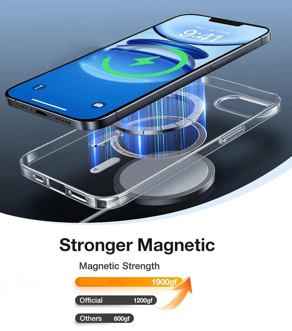 For Magsafe Magnetic Wireless Charging Case For iPhone 16E 17E iPhone16E iPhone17E 5G Shockproof Matte Back Cover Coque