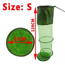 Juvelnic pliabil pentru pescuit – plasă portabilă pentru păstrarea peștelui, rezistentă și ușor de transporta