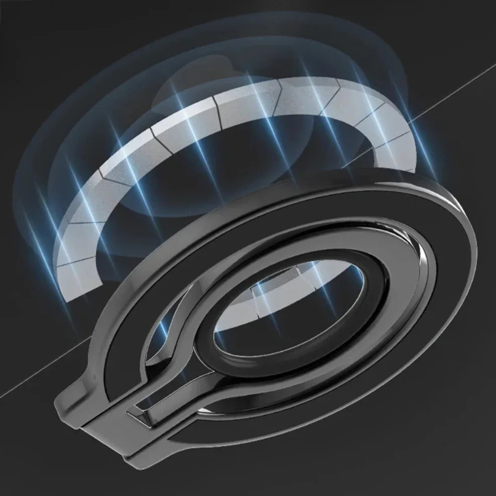 For MagSafe Phone Magnetic Finger Ring Holder for Iphone 12 13 Pro Max Mini Magnet Phone Stand Grip Mount Smartphone Accessories