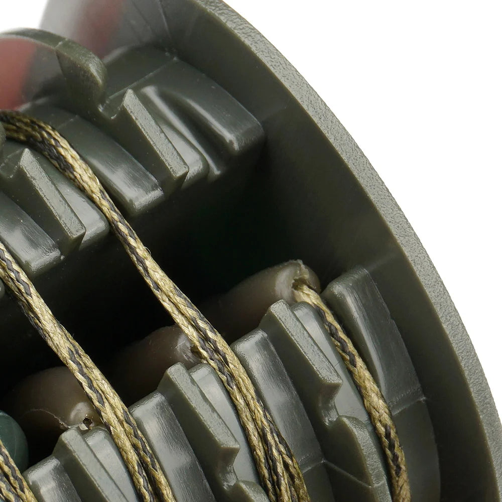 Hirisi Carp Fishing Line Braided Lead Core Carp Leader Line Leadcore Storage for Carp Rig Chod Helicopter Rig Tackle W301