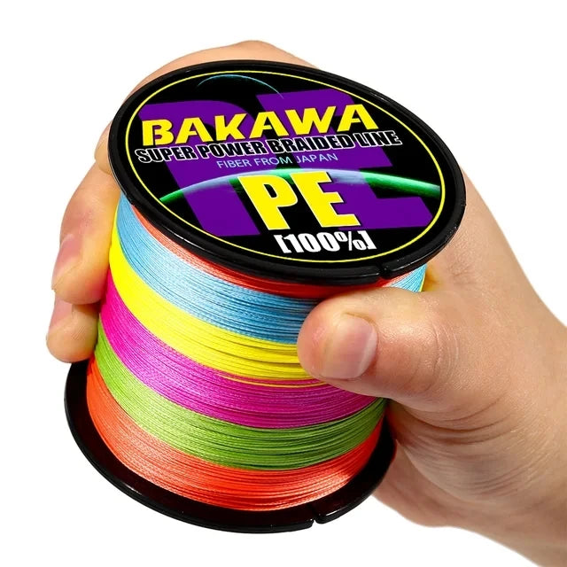 BAKAWA 4 fire împletite fir de pescuit multifilament Pesca 100M 300M 500M 1000M sârmă de crap Japonia rezistentă la abraziune fir PE