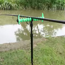 Suport Lanseta Pescuit Tip Feeder / Crap – Cap Suport Undiță din Cauciuc Antiderapant cu Filet Standard 3/8