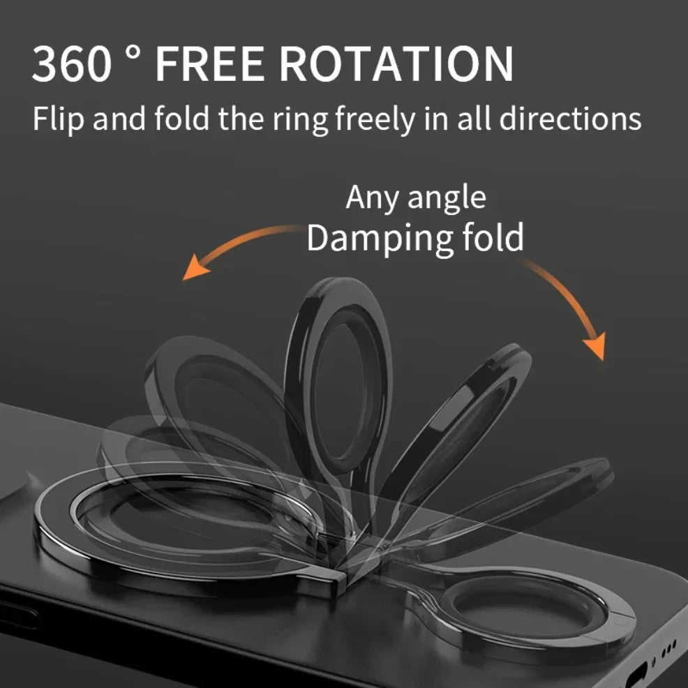 For MagSafe Phone Magnetic Finger Ring Holder for Iphone 12 13 Pro Max Mini Magnet Phone Stand Grip Mount Smartphone Accessories