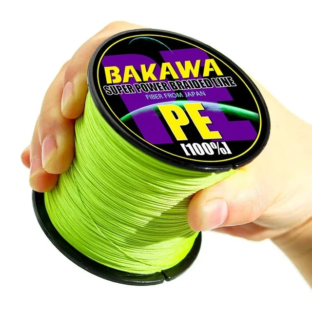 BAKAWA 4 fire împletite fir de pescuit multifilament Pesca 100M 300M 500M 1000M sârmă de crap Japonia rezistentă la abraziune fir PE
