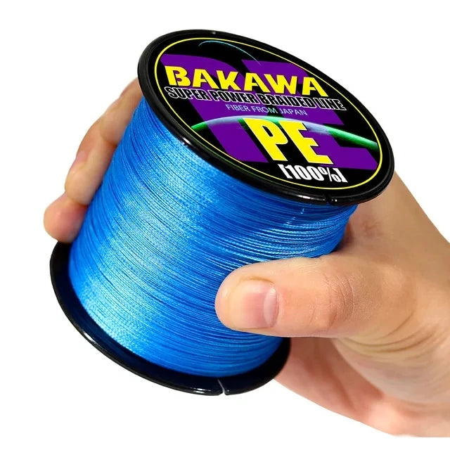 BAKAWA 4 fire împletite fir de pescuit multifilament Pesca 100M 300M 500M 1000M sârmă de crap Japonia rezistentă la abraziune fir PE
