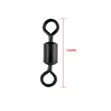 Set 20 Vârteje Pescuit cu Corp Lung – Rolling Swivel pentru Crap, Accesorii Monturi