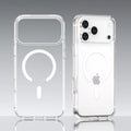 Magnetic For Magsafe Case For iPhone 17 Pro Max Hybrid Hard Cover for iPhone17ProMax iPhone17Pro Clear Shockproof Soft Shell PC