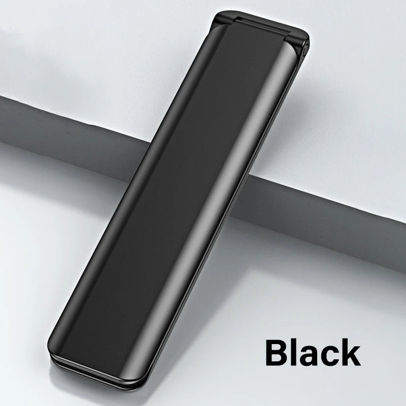 Ultra-thin Mini Magnetic Replicate Mobile Cell Phone Holder Bracket Metal Desktop Stand Universal Support Folding Kickstand Rack