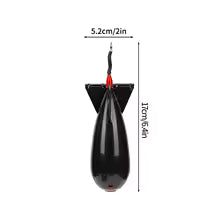 Spomb pentru nădire pescuit crap – rachetă nădire feeder pentru lansare momeli, plutitor, reutilizabi