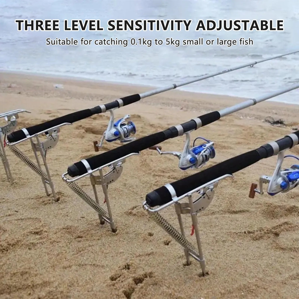 Automatic Spring Fishing Rod Holder Easy to Assemble and Dismantle Rod Holders Fits for Different Sizes of Rods