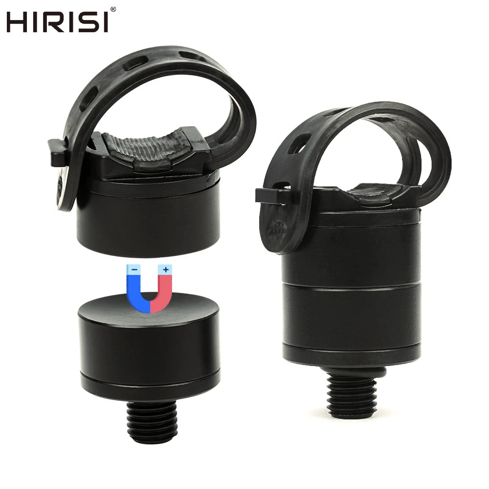 Hirisi Quick-Release Magnetic Carp Rod Holder & Rest with Secure Pod – Strap-On Rod Mount, Durable Fishing Tools & Accessories