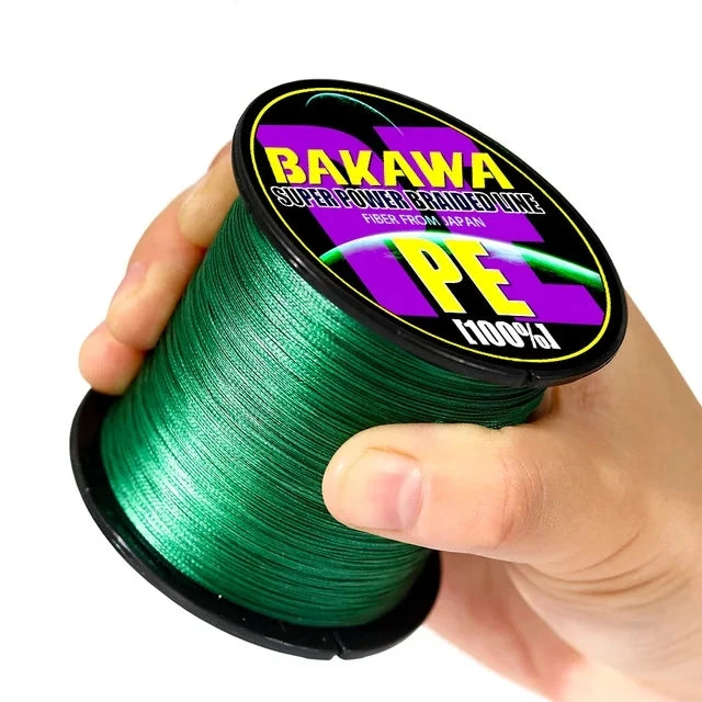BAKAWA 4 fire împletite fir de pescuit multifilament Pesca 100M 300M 500M 1000M sârmă de crap Japonia rezistentă la abraziune fir PE