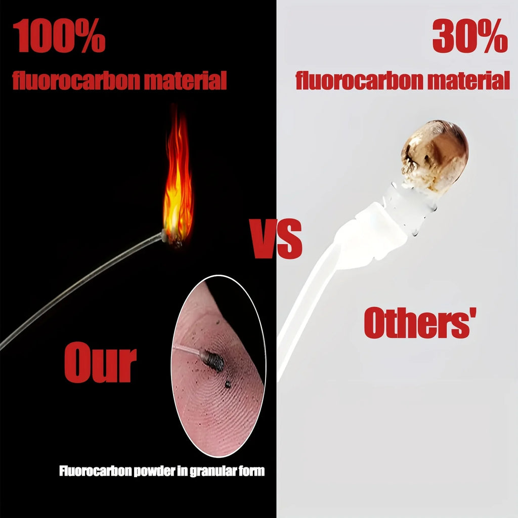 12PCS Fluorocarbon Fishing Leaders,Equipped with High-Speed 360° Rotating Swivels Saltwater & Freshwater Fishing for Pike Bass