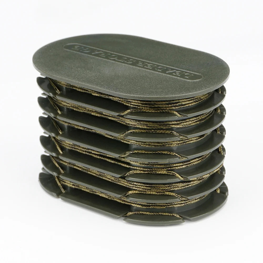 Hirisi Carp Fishing Line Braided Lead Core Carp Leader Line Leadcore Storage for Carp Rig Chod Helicopter Rig Tackle W301