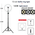 Lumină inelară LED 26 cm cu trepied și suport telefon – Ring Light pentru selfie, TikTok, YouTube, live streaming