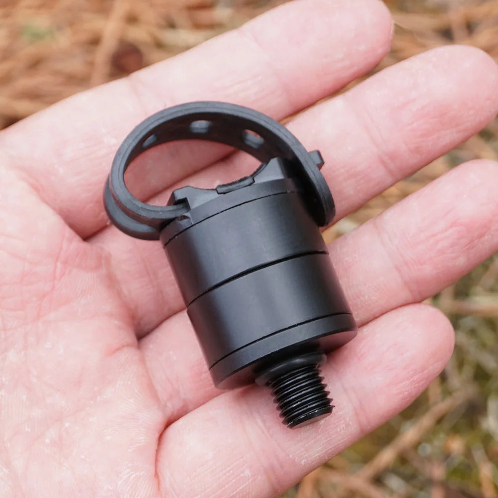 Hirisi Quick-Release Magnetic Carp Rod Holder & Rest with Secure Pod – Strap-On Rod Mount, Durable Fishing Tools & Accessories