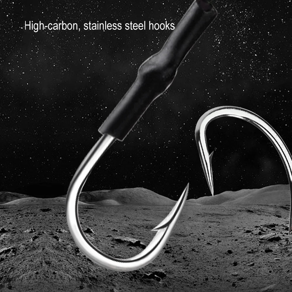 30g-100g High Carbon Steel Metal Feeder Hook Carp Fishing Bait Cage Line Group Artificial Lure Accessories Fishing tools