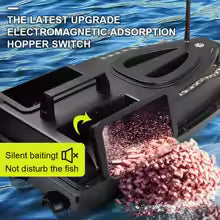 Barcă de Nădit Inteligentă cu Telecomandă pentru Pescuit - 500m